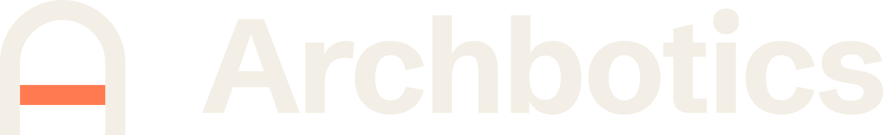 The Archbotics wordmark lockup on the dark ground